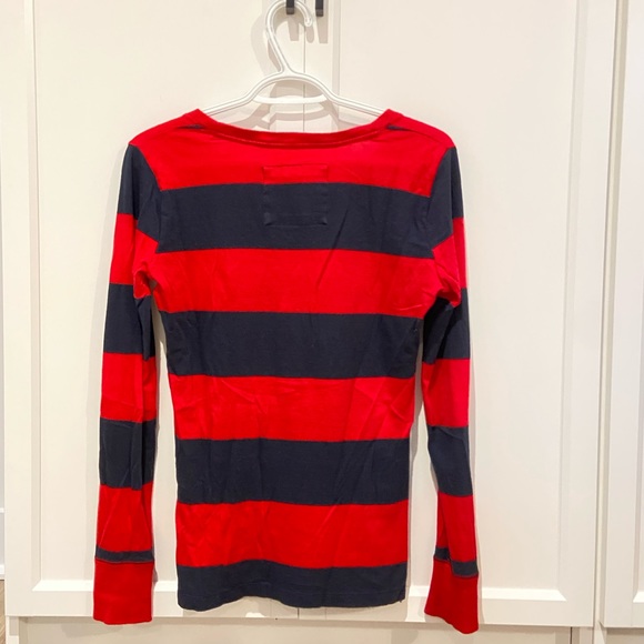 Striped Abercrombie Long Sleeve TShirt - Picture 2 of 3